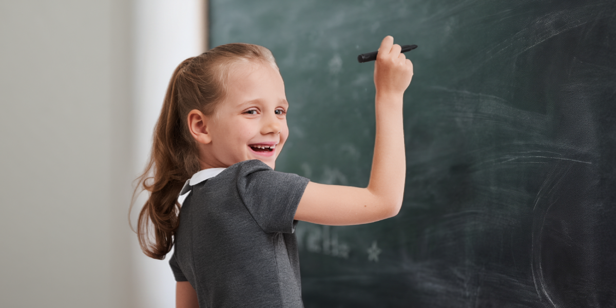 girl at school