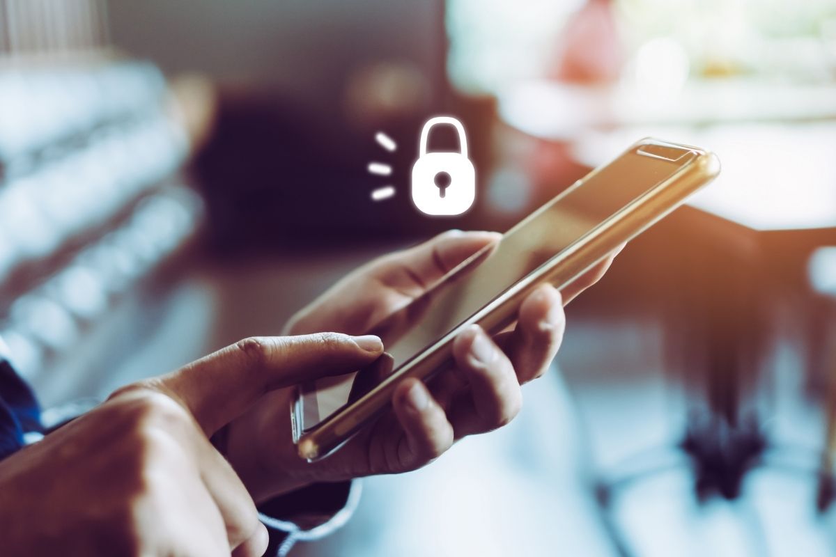 man holding mobile phone